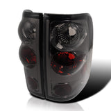 Coolstuffguru Compatible with Ford F150 Smoke Tint Chrome Altezza Tail Lights