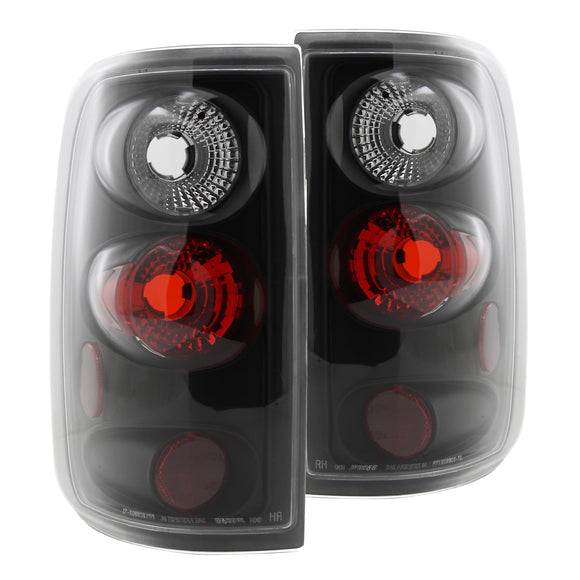 Coolstuffguru Compatible with Ford F150 Black Altezza Tail Lights Brake Lamps