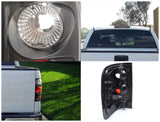 Coolstuffguru Compatible with 04-08 FORD F150 STYLESIDE BLACK ALTEZZA TAIL STOP LAMP+LED 3RD THIRD BRAKE L