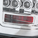 Coolstuffguru Compatible with Ford F150 Pickup Xl Xlt Led Tail Lights Brake Lamps Chrome