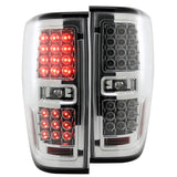 Coolstuffguru Compatible with Ford F150 Pickup Xl Xlt Led Tail Lights Brake Lamps Chrome