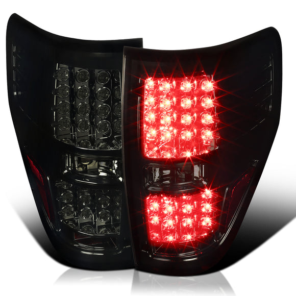 Coolstuffguru Compatible with Ford F150 Xl Xlt Led Brake Lamps Smoke Tail Lights