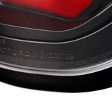 Coolstuffguru Black Housing Clear Lens LED Tail Light Red Bar Compatible with Ford F150 2009-2014 Tail Lamp Assembly