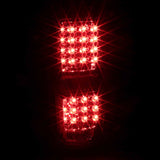 Coolstuffguru Compatible with Ford F150 Smoke Lens Headlights Headlamps+Red LED Tail Lamps Brake Lights Pa