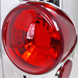 Coolstuffguru Compatible with Ford F150 F250 F350 3D Design Styleside Chrome Tail Lights