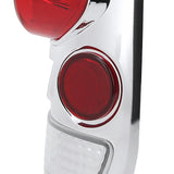 Coolstuffguru Compatible with Ford F150 F250 F350 3D Design Styleside Chrome Tail Lights