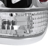 Coolstuffguru Compatible with Ford F150 F250 F350 3D Design Styleside Chrome Tail Lights