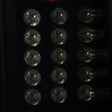 Coolstuffguru Compatible with Ford F150 F250 Styleside Led Glossy Black Smoke Tail Brake Lights