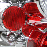 Coolstuffguru Compatible with Ford F150 Xl Xlt Flareside Chrome Housing Altezza Tail Lights