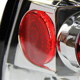 Coolstuffguru Compatible with Ford F150 Xl Xlt Flareside Chrome Housing Altezza Tail Lights