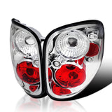 Coolstuffguru Compatible with Ford F150 Xl Xlt Flareside Chrome Housing Altezza Tail Lights