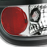 Coolstuffguru Compatible with Ford F250 F350 F450 F550 Super Duty Black Clear LED Tail Lights Rear Lamp Pair