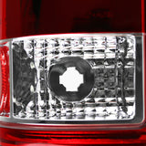 Coolstuffguru Compatible with Ford F250 F350 F450 F550 SuperDuty Red/Clear Lens LED Tail Lights Lamp Pair