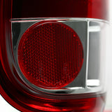 Coolstuffguru Compatible with Ford F250 F350 F450 F550 SuperDuty Red/Clear Lens LED Tail Lights Lamp Pair