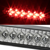 Coolstuffguru Compatible with Ford F250 F350 F450 F550 Super Duty Chrome Clear Led Third 3Rd Brake Light