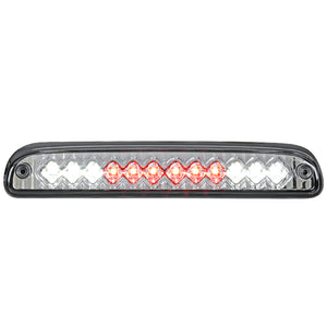 Coolstuffguru Compatible with Ford F250 F350 F450 F550 Super Duty Chrome Clear Led Third 3Rd Brake Light