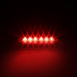 Coolstuffguru Compatible with Ford F250 F350 Super Duty Smoked Led Third Brake Light Stop Lamp