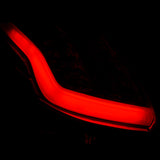 Coolstuffguru Compatible with Ford Focus Hatchback Full LED Chrome Smoke Tail Lights Brake Lamp