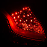 Coolstuffguru Compatible with Ford Focus Hatchback Full LED Red Clear Tail Lights Brake Lamp