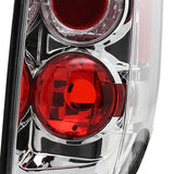 Coolstuffguru Compatible with Nissan Frontier Suzuki Equator Chrome Clear Altezza Tail Lights