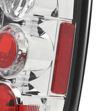 Coolstuffguru Compatible with Nissan Frontier Suzuki Equator Chrome Clear Altezza Tail Lights