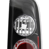 Coolstuffguru Compatible with Nissan Frontier Suzuki Equator Black Clear Altezza Tail Lights