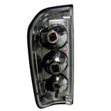 Coolstuffguru Compatible with Nissan Frontier Suzuki Equator Black Clear Altezza Tail Lights