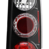 Coolstuffguru Compatible with Nissan Frontier Suzuki Equator Black Clear Altezza Tail Lights