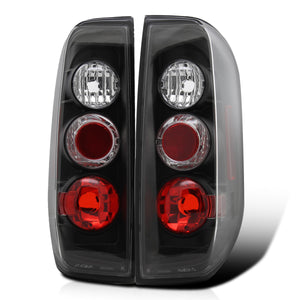 Coolstuffguru Compatible with Nissan Frontier Suzuki Equator Black Clear Altezza Tail Lights