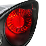 Coolstuffguru Compatible with Pontiac G6 Gt Gtp Gxp Se 2Dr Coupe Black Altezza Tail Lights