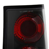 Coolstuffguru Compatible with Jeep Grand Cherokee Laredo/Limited Altezza Black Tail Lights