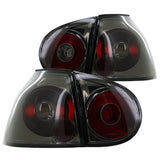 Coolstuffguru Compatible with Volkswagen Golf GTI MK5 R32 Rabbit Rear Tail Lights Brake Lamps Smoke Left+Right