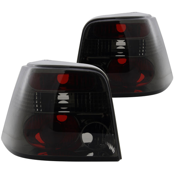 Coolstuffguru Compatible with Volkswagen Golf Gl Gls Gti Vr6 Hatchback Smoked Tail Lights