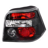 Coolstuffguru Compatible with Volkswagen Golf Gl Gls Gti Vr6 Hatchback Black Tail Lights