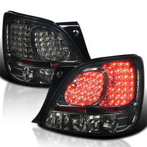 Coolstuffguru Compatible with Lexus GS300 400 430 Smoke Tint LED Rear Brake Tail Lights