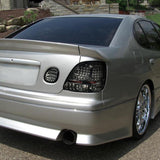 Coolstuffguru Compatible with Lexus GS300/400/430 Crystal Smoke Tint Red LED Trunk Tail Lights