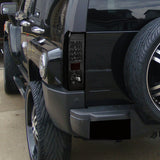 Coolstuffguru Compatible with Hummer H3 Base/ H3X Led Tail Lights Smoked Lens