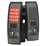 Coolstuffguru Compatible with Hummer H3 Base/ H3X Led Tail Lights Smoked Lens