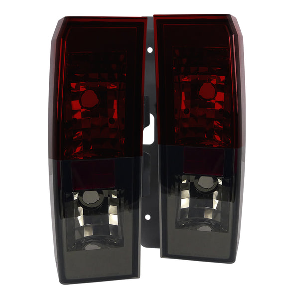 Coolstuffguru Compatible with Hummer H3 Red/Smoked Lens Altezza Tail Lights