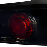 Coolstuffguru Compatible with Acura Integra 2Dr Smoke Lens Glossy Black Tail Rear Lights