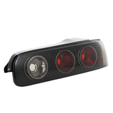 Coolstuffguru Compatible with Acura Integra 2Dr Smoke Lens Glossy Black Tail Rear Lights