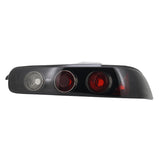 Coolstuffguru Compatible with Acura Integra 2Dr Smoke Lens Glossy Black Tail Rear Lights