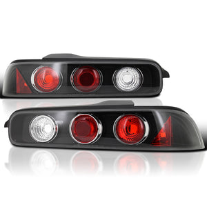 Coolstuffguru Compatible with Acura Integra 2Dr Coupe Black Housing Altezza Tail Lights