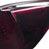 Coolstuffguru Compatible with Lexus IS250/350 Red Smoke Lens Rear LED Tail Brake Lights Pair