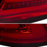 Coolstuffguru Compatible with Lexus IS250/350 Red Tinted Lens Rear LED Tail Brake Lights Pair