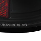 Coolstuffguru Compatible with Dodge Magnum Se Sxt Rt Wagon Black Rear Tail Brake Lights Pair