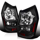 Coolstuffguru Compatible with Dodge Magnum Se Sxt Rt Wagon Black Rear Tail Brake Lights Pair