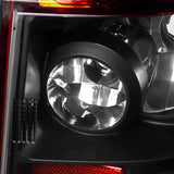 Coolstuffguru Compatible with Dodge Magnum Se Sxt Rt Wagon Black Housing Red Lens Tail Lights