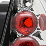 Coolstuffguru Compatible with Chevy Malibu Base Ls Lt Chrome Housing Altezza Tail Lights