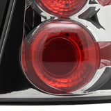 Coolstuffguru Compatible with Chevy Malibu Base Ls Lt Chrome Housing Altezza Tail Lights